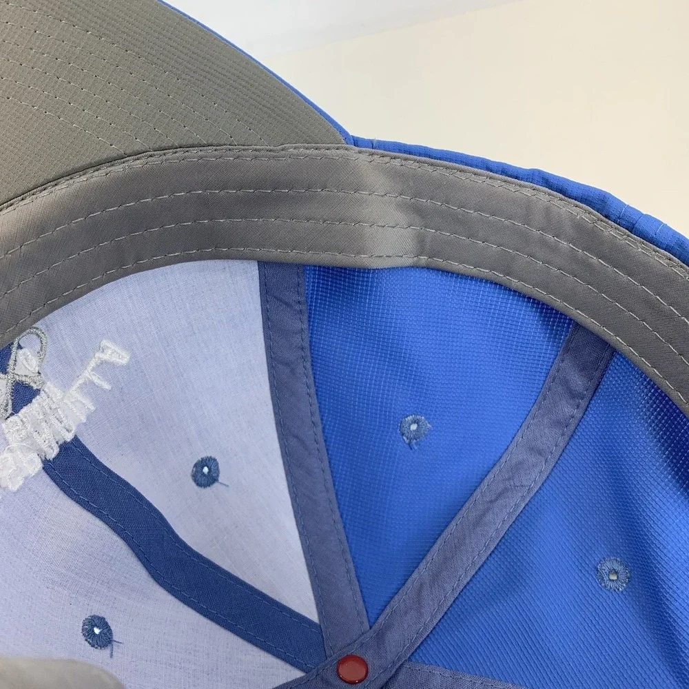 Gasparilla Island Hat Boca Grande Blue Imperial Adjustable OSFA Baseball Cap
